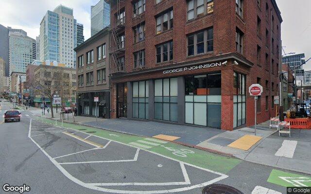 2nd and Tehama today, photographed by Google Street View