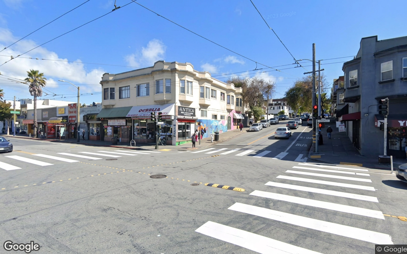 AI visualization of a proposed fix at Mission and Ruth. Not a photograph.